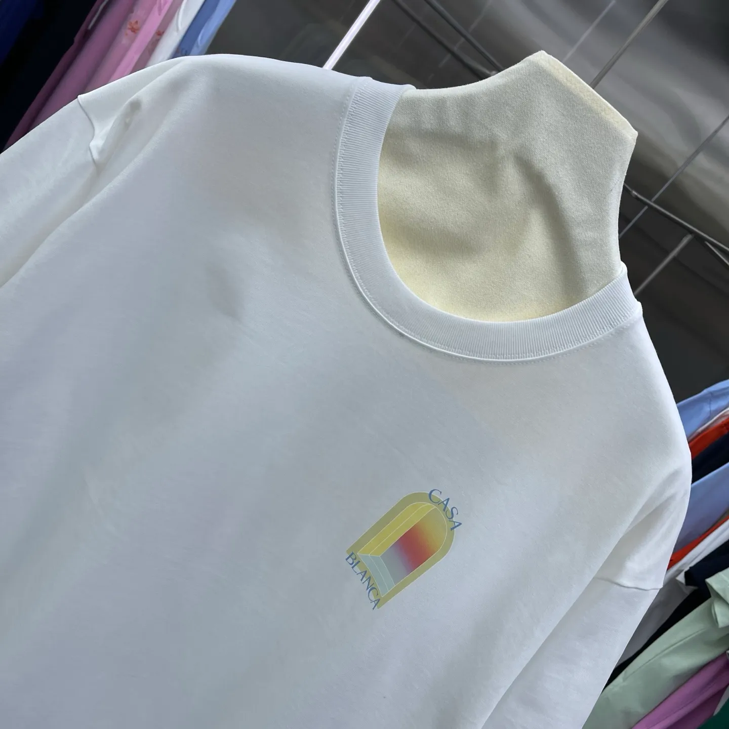 New Arrival Casablanca Classic Series T ～ ， ， 。 ， Classic ， In Stock ！ ：White Black Green Light Green Blue（5 ） Size：S M L XL XXL